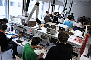 Laboratory of students' creative activity, workshop and production of printed circuit boards
